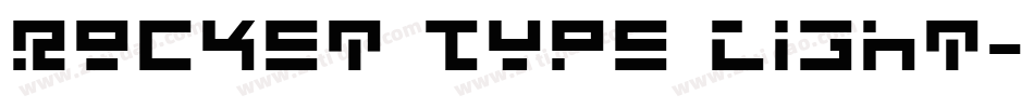 Rocket Type Light字体转换